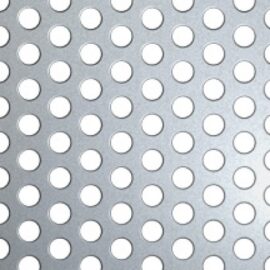 Perforated sheet metal