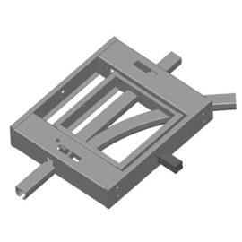 Right parallel change 45° with air piston