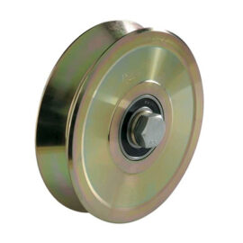 Screw roller with two angle profile bearings