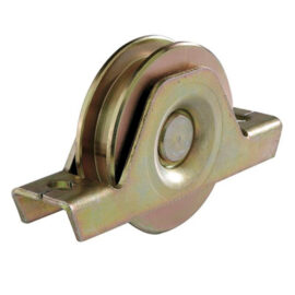 Roller with recessed square profile base