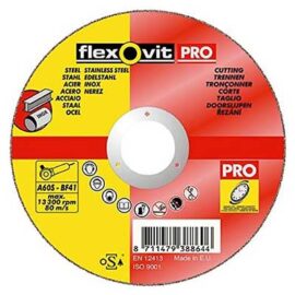 Inox Cutting Disc 230×1.9 and 125×1.9 Flexovit Pro