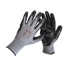 Nitrile work gloves